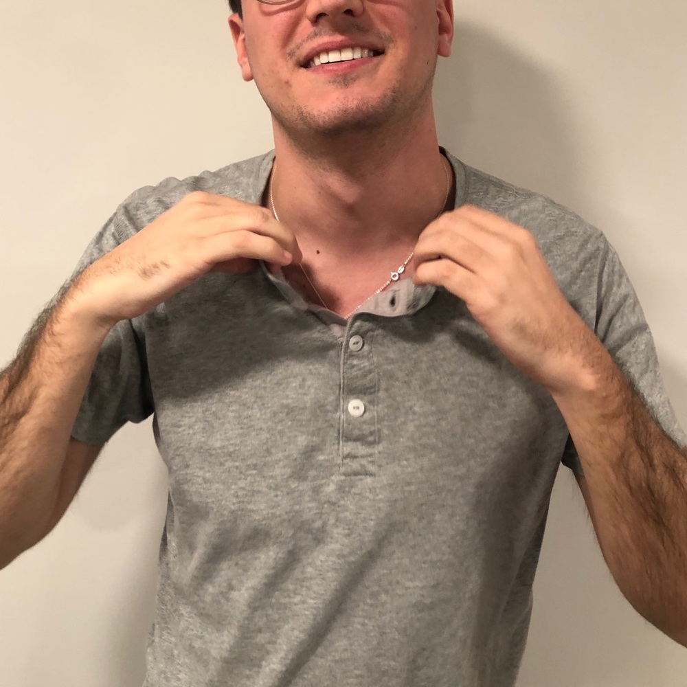 Gray J.Crew Henley